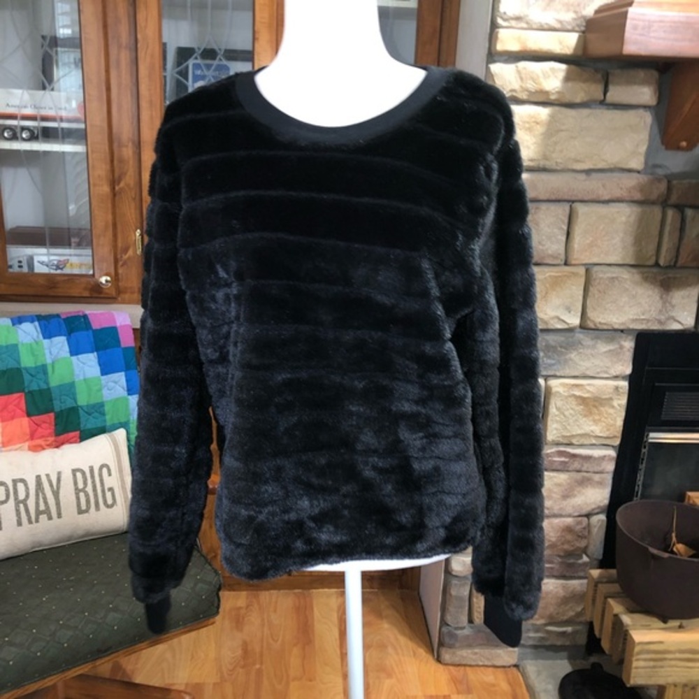 NO BOUNDARIES SIZE LARGE 11/13 BLACK LONG SLEEVE SOFT COZY SHIRT